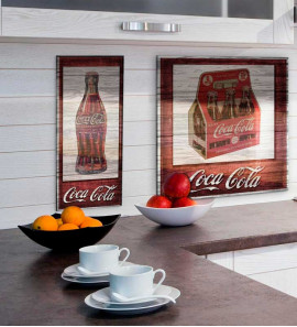Acrílico de Parede Coca-Cola Retrô