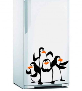 Adesivo para Geladeira Pinguins de Madagascar 1