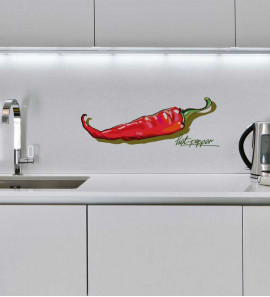 Adesivo de Parede para Cozinha - Hot Pepeer