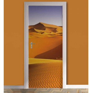 Adesivo de Porta Areia do Deserto