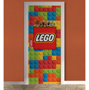 Adesivo de Porta Lego