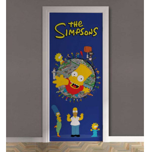 Adesivo de Porta The Simpsons