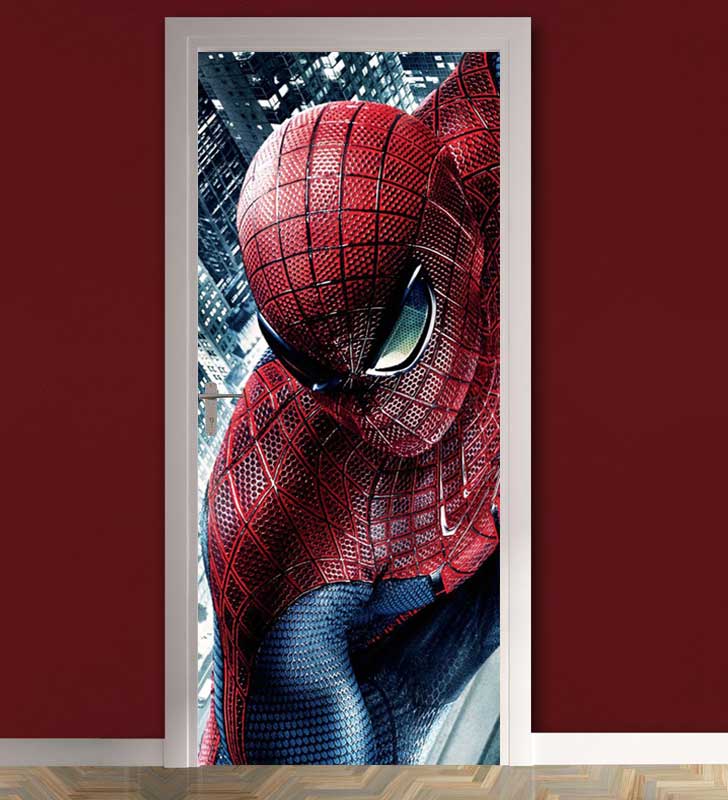 Adesivo para Porta 3D Homem Aranha 4